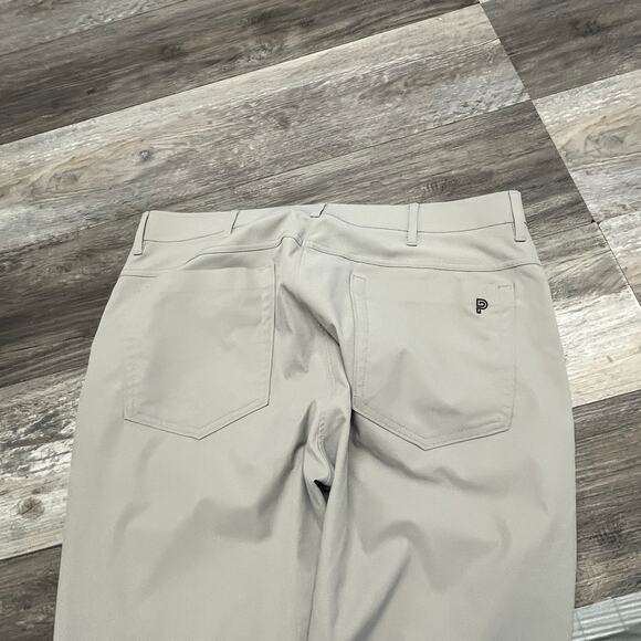 Public Rec Dealmaker Tan Mens 34x29 Flat Front Performance Stretch Dress Pants - Picture 6 of 16